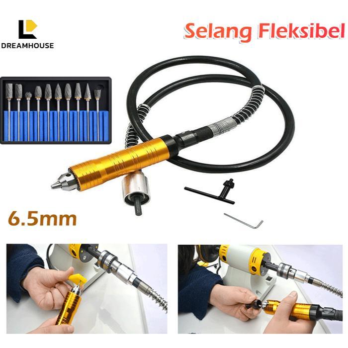Krisbow - Mesin Bor Tuner Porting Handpiece Foredom Cuner Tunner Mini Die Grinder