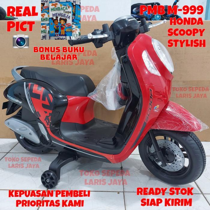 Promo Motoran Aki Murah Pmb 338, Motoran Scoopy Anak