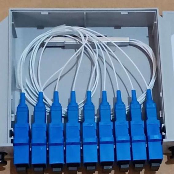 Passive Splitter 1:8 Sc Upc, Splitter Box 1 8, Plc Splitter Box 1:8