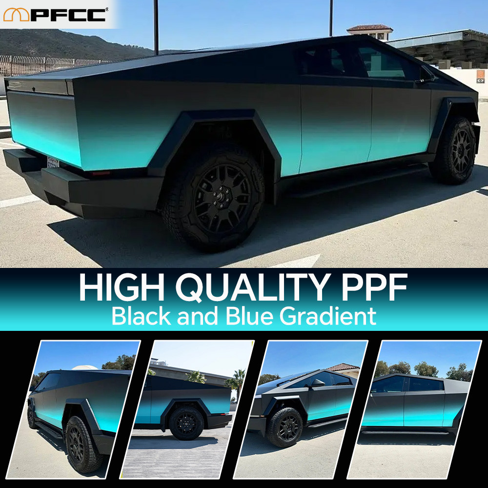 For Tesla Cybertruck 2024 DIY Color PPF Paint Protection Film PPF TPU Car Color Changing Film