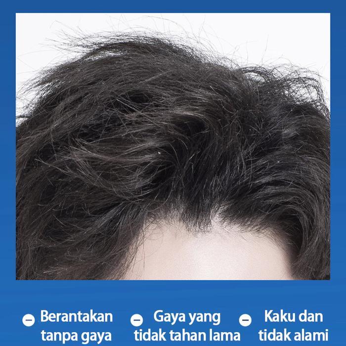 Lilin rambut pria 150g krim penata rambut dengan daya tahan kuat lilin rambut pelembap tidak lengket