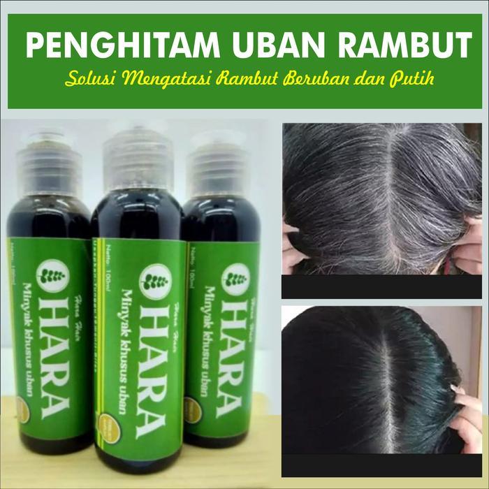 Hara Minyak Uban Penghitam Rambut Dan Penghilang Uban Alami #Gratisongki