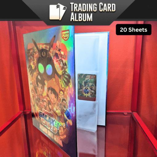 TCG Boboiboy Monsta Galaxy Card Game Album V4.0 + Bonus Promo Card Fiesta