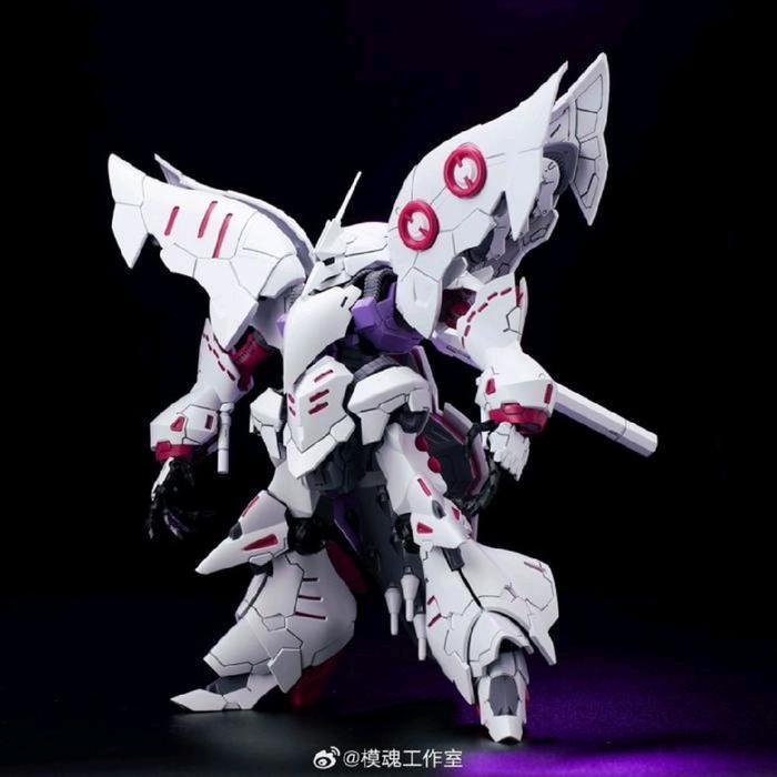 Yiya - G AMX-004 Qubeley DELUXE Ver. 1/120 Model Kit include Haman Karn Figure 1/6