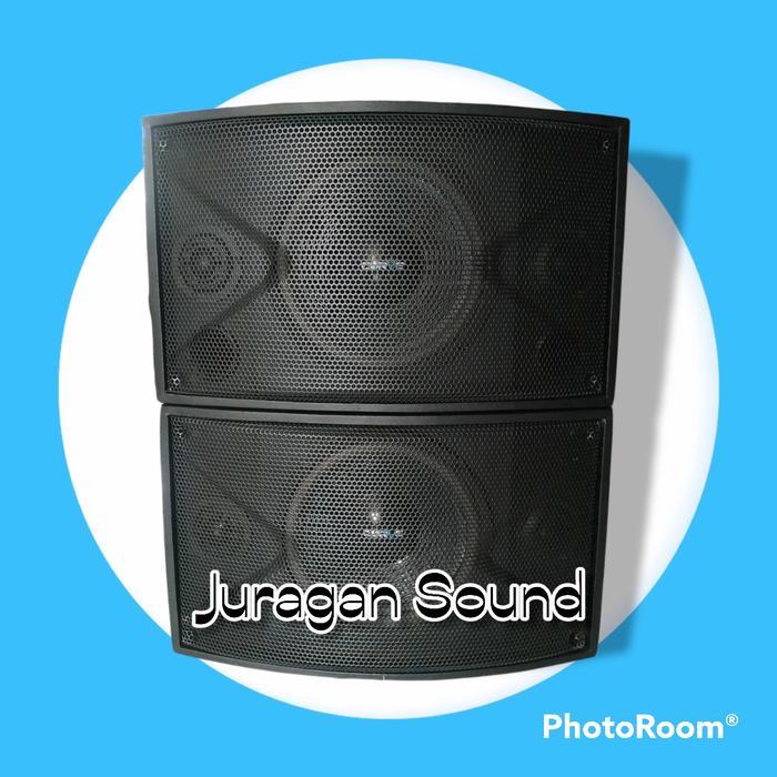 Speaker pasif 10 in 8 in custom satuan sepasang grill Besi
