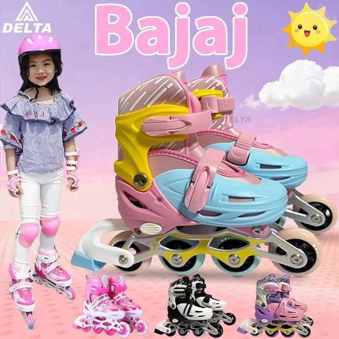 Sepatu anak perempuanSepatu roda anak perempuanSepatu rodaSepatu roda anak perempuan roda 4
