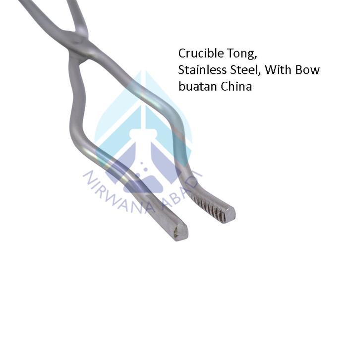 Tang Krusibel Stainless RRT, Crucible Tong Stainless, Penjepit Krusibel