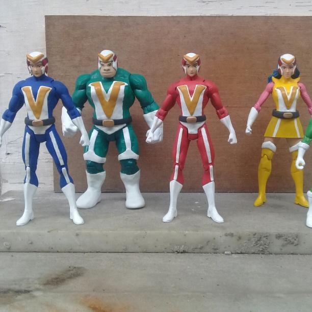 HOT SALE ACTION FIGURE CUSTOM VOLTUS 5 VOLTES V LIMA POWER RANGERS SUPER SENTAI TERMURAH