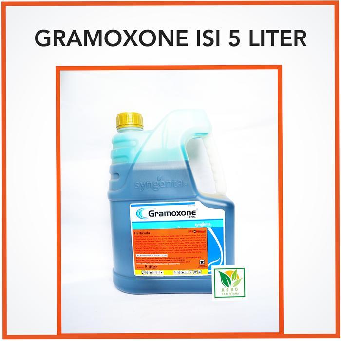 Terlaris Herbisida Gramoxone 276 Sl Kemasan 5 Liter (Pembasmi Rumput Liar)