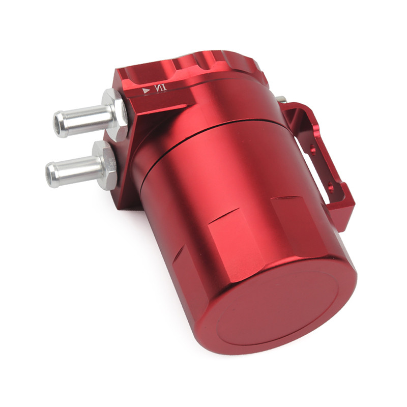 300Ml Aluminum Baffled Car Oil Catch Tank Can Reservoir Universal Oil Catch Tank Cans Universal