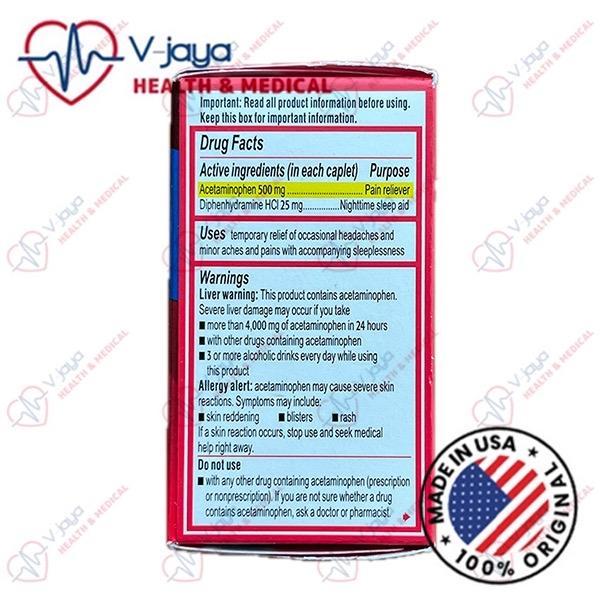 Tylenol Pm Extra Strength 24 Caplets Original