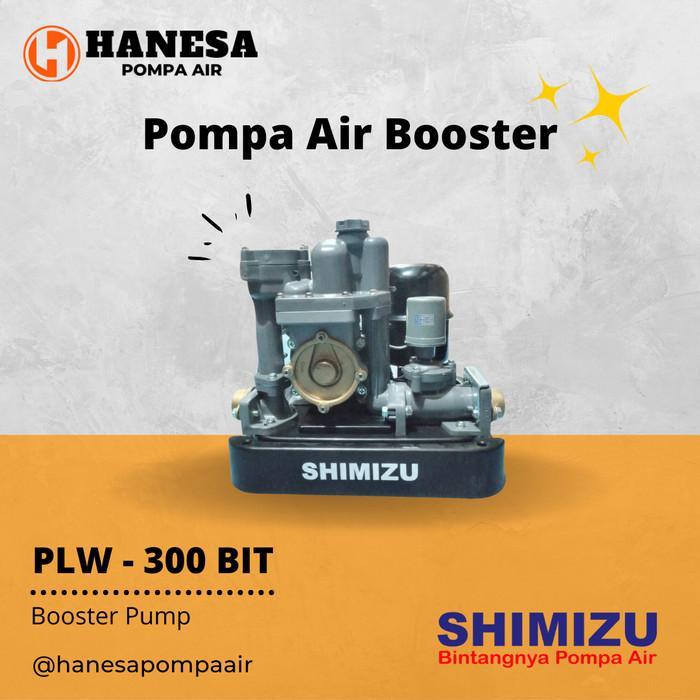 Mesin Pompa Air SHIMIZU PLW 300 BIT / Pompa Booster / Pompa Pendorong / Home Booster Pump Shimizu PL