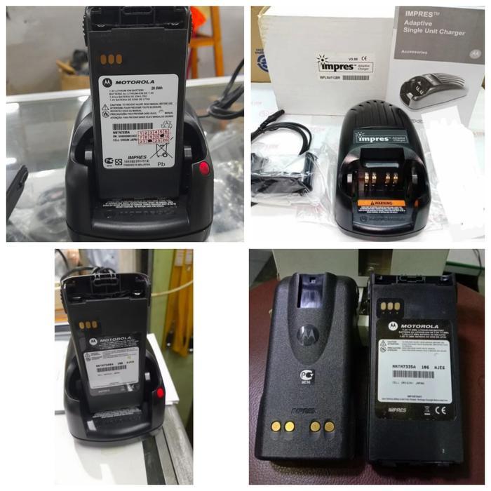 PAKET CHARGER HT MOTOROLA XTS2500 XTS 2500 PLUS BATREI MOTOROLA XTS2500
