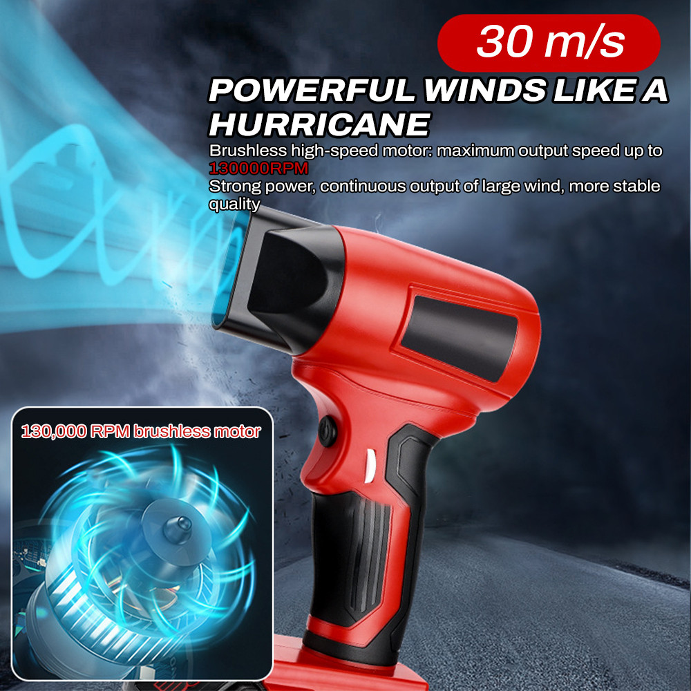 Turbo Fan Mini Jet Blower Portable Violent Fan for Makita Dewalt Milwaukee Bosch Ryobi 18V 20V