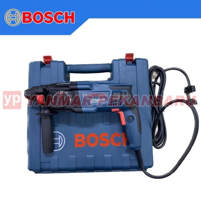 Mesin Bor Bobok Beton 3 Fungsi BOSCH Rotary Hammer GBH 220