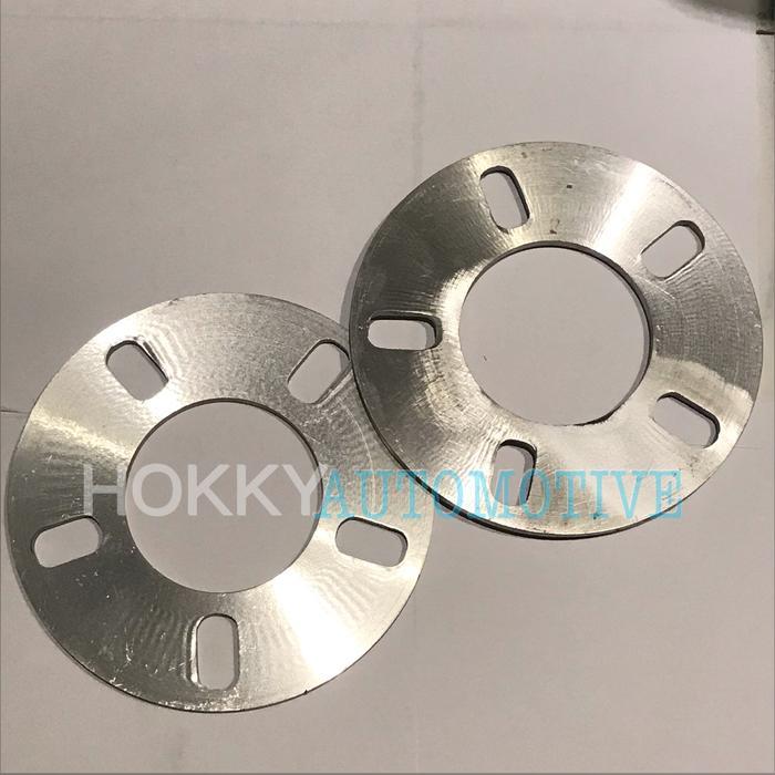 "New" spacer lubang 5 pcd 114 tebal 5mm untuk ganjal velg mobil hrv, apv / spicer velg mobil pcd 114