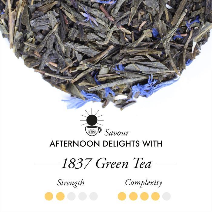 Twg Tea 1837 Green Tea, Cotton Teabag