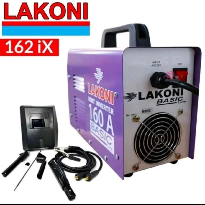 Mesin trafo las listrik 160A 160 ampere 900 watt 900W 900watt inverter LAKONI BASIC 162iXS 162 iXS