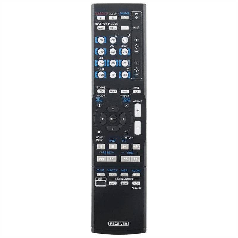 ABKN-AXD7739 Replace Remote Control For Pioneer AV Receiver VSX-830-K VSX-45 VSX-830 VSX-90