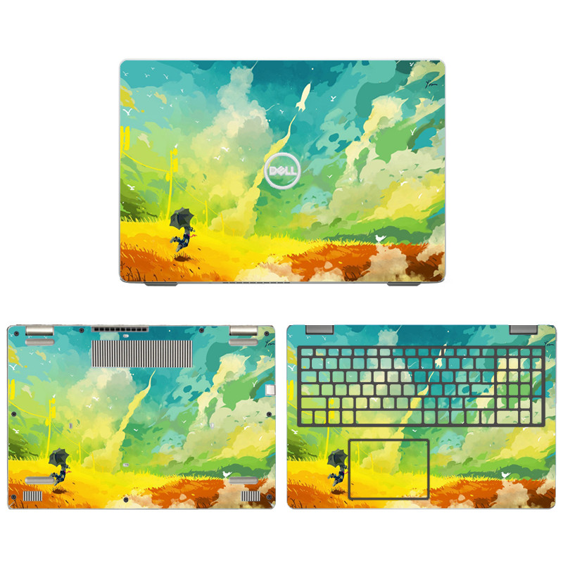 Laptop Skins for DELL Inspiron 15 3510 3515 3520 3525 3530 5440 5445 Custom Vinyl Stickers for DELL
