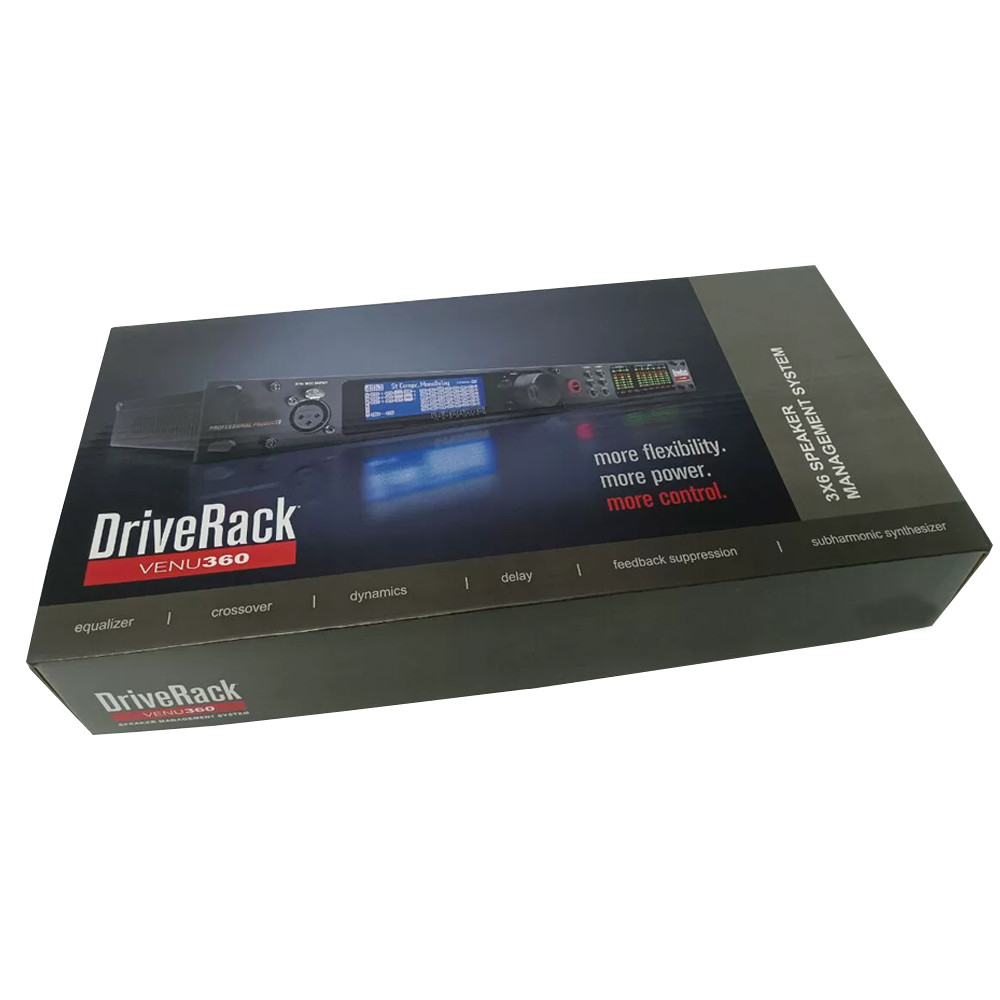 PA2 VENU360 professional digital audio feedback suppressor crossover matrix processor stage