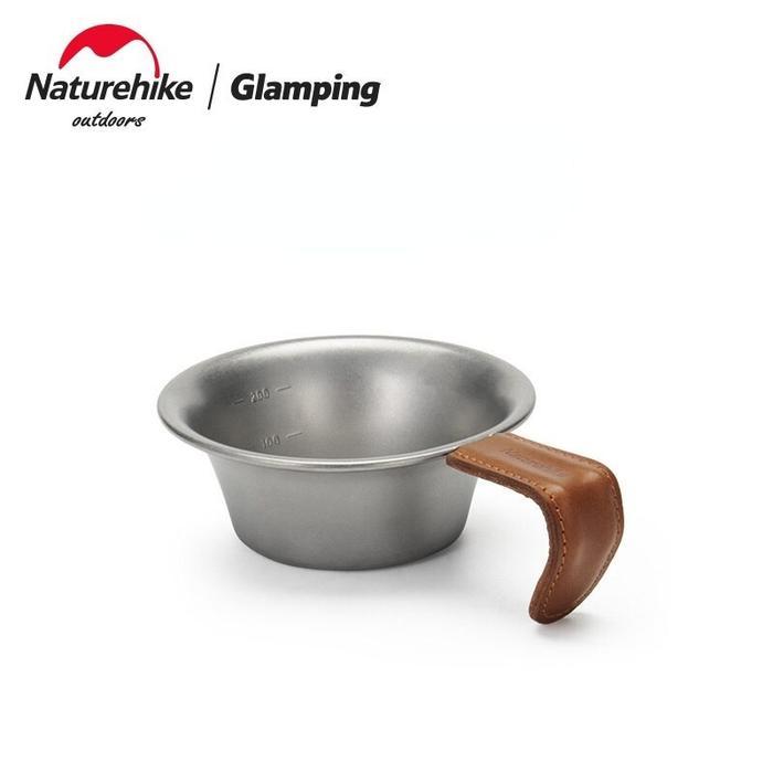 Naturehiike Sport - Mangkuk Panci Camping Stainless Steel Bowl 300Ml Nh21Sj002