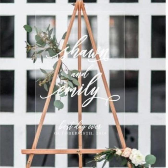 Stand Foto For Wedding Decor / Dekorasi Wedding Pasi Ori
