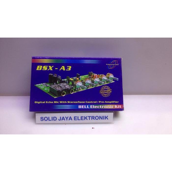 Box Tone Control Echo Bsx A3 Bsx-A3 Pre Amplifier Digital Bell Bgr Terbaik