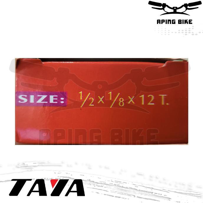 Freewheel Taya 12T Gir Belakang Single Speed Gear 12T Taiwan #Gratisongkir