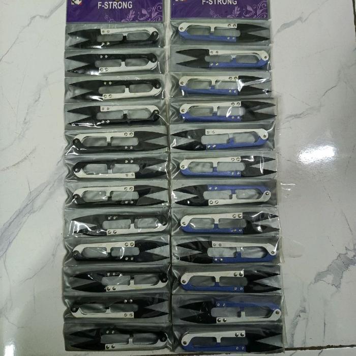 12 biji (selusin) gunting benang besar cekris thread cutter F-STRONG TC 999 XL