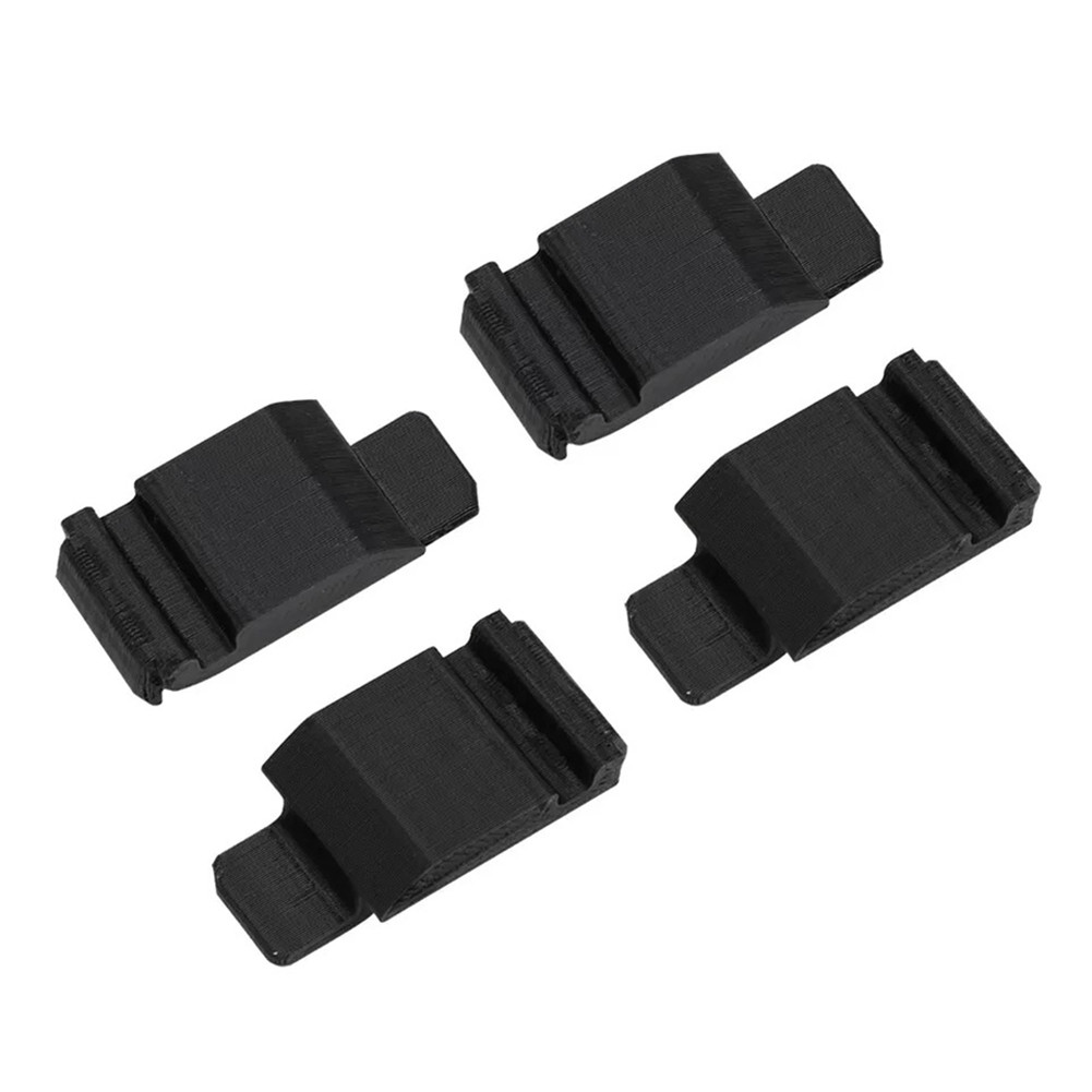 4PCS FRONT REAR STRIKERS DOOR LOCK STRIKER DOOR LOCK RUBBER FIXING PARTS FOR MERCEDES W123 W126 240D