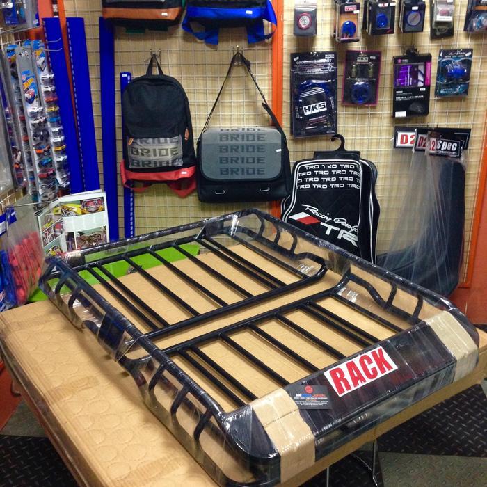 Paket Roofrack BUZZRACK & Crossbar Jepit Body - otorack pro