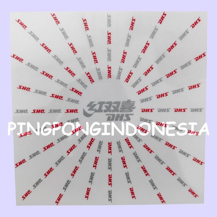 DHS Rubber Protector Tacky - Pingpong Tenis Meja Bat Bet Pelinding Karet Pingpong Pelindung