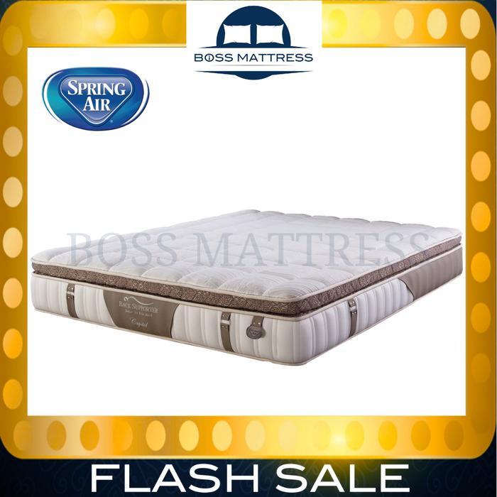 SPRING AIR SpringBed CRYSTAL ( Hanya KASUR ) 160 180 200 120 100 - Kasur 100x200