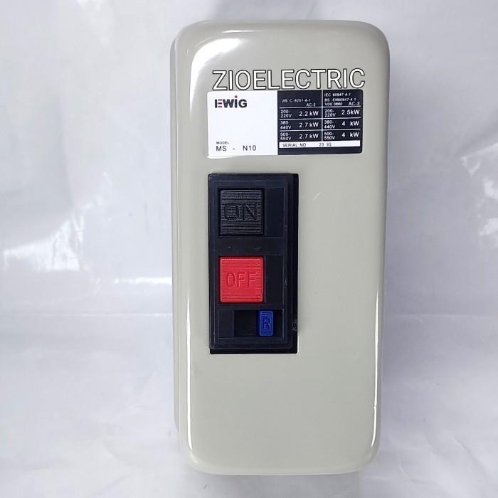 Kontaktor Contactor Magnetic Switch Ewig Msn10 220V 2,8-4A Hemat