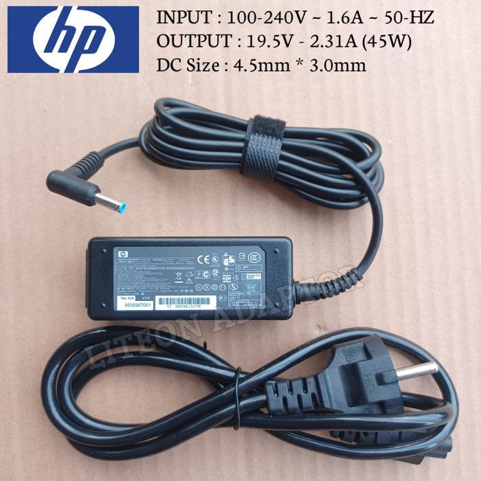 Cuci Gudang Adaptor Charger Original Laptop Hp Tpn-La15 Hp 19.5V 2.31A 45W