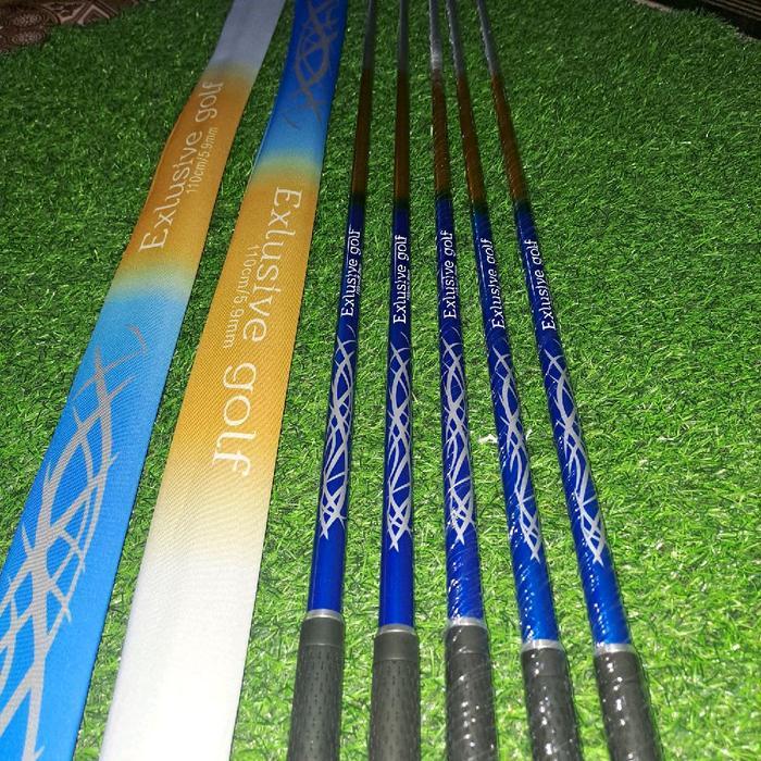 Stik Golf Gamaru Carbon dan Exclusive Golf Panjang 110cm Top  5.9mm, Ecer Atau Satu paket dengan Uju