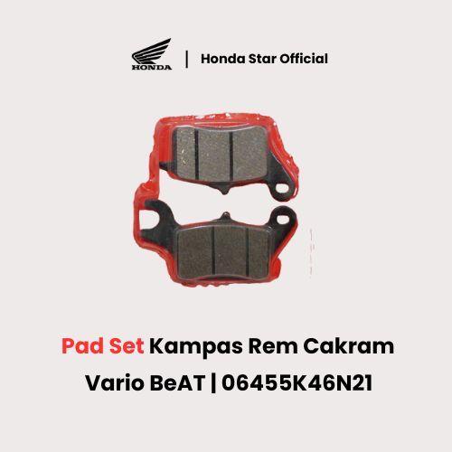 Beat / Vario / Scoopy - Honda Ori Kampas Kanvas Rem / Brake Shoe Set