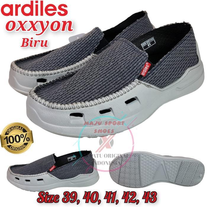 Ardiles New Oxxyon - Sepatu Slip On Ardiles Karung / Sepatu Slip On Phylon Pria Ardiles Flat Shoes
