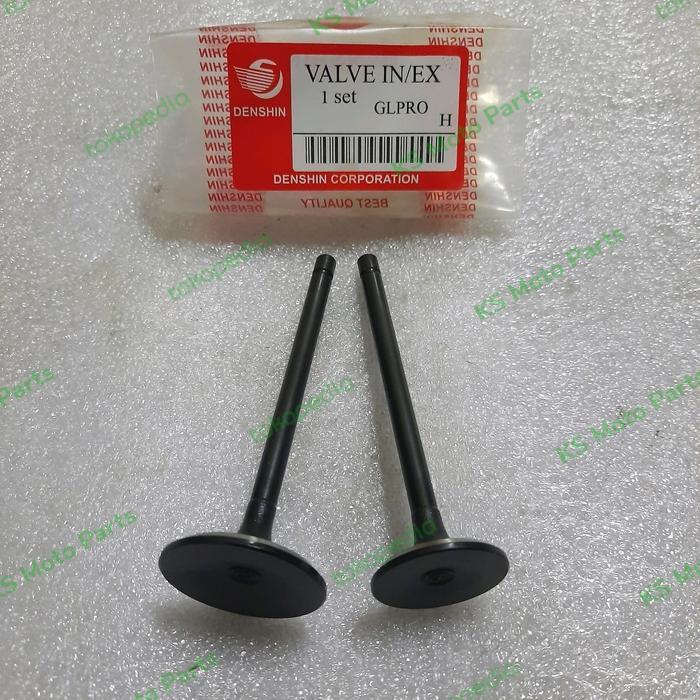KLEP SET HONDA GLPRO, GL PRO PLATINA RESTOCK