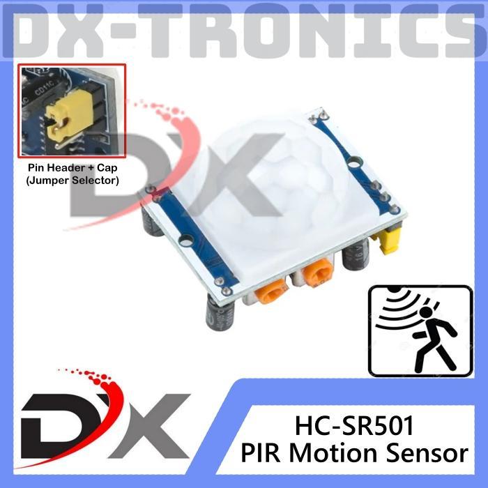 [Harga Satuan] Hc Sr 501 Pir Motion Detector Sensor Sensor Gerak Hc-Sr 501 Hc-Sr501