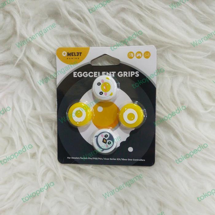 OMELET Joycon Joy Con Joy-Con Analog Cap Gaming Eggcelent Grips