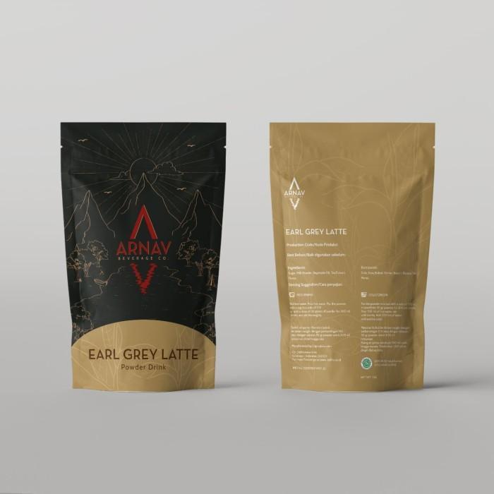 Earl Grey Latte Powder Drink Arnav 1 Kg - Minuman Bubuk Earl Grey Susu