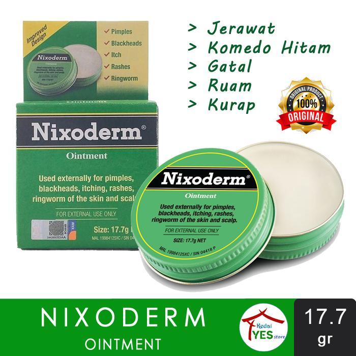 NIXODERM OINTMENT - Salep Jerawat Komedo Gatal Eksim Kurap Ruam