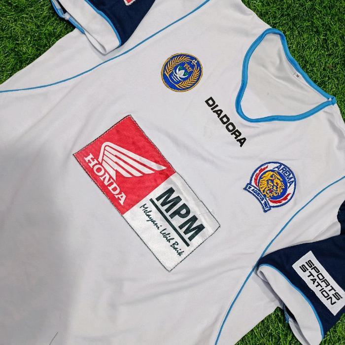 jersey replika arema ISL 2009/2010 logo bordil