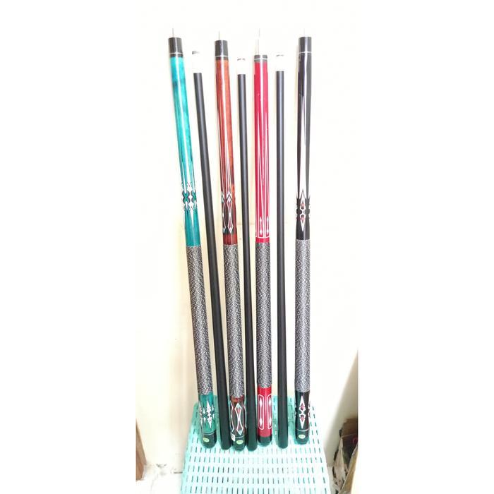 stik billiard play kayu maple kualitas import stick biliard bilyard