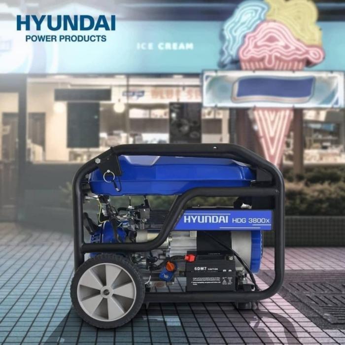 Genset HYUNDAI 3000watt HDG 3800 X HYUNDAI HDG3800X