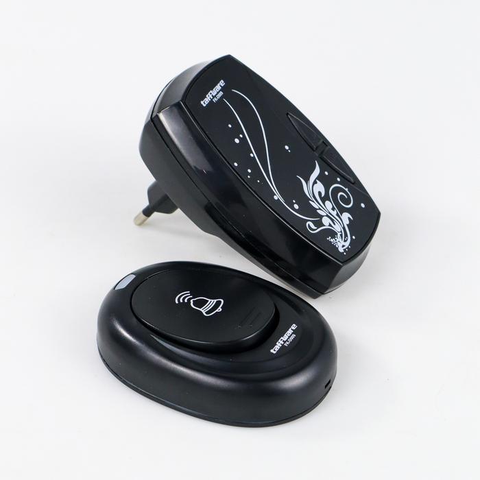 Bel Pintu Colok Listrik TAFFWARE Bel Pintu Rumah Wireless Bel Pintu Rumah Tanpa Kabel Alarm Pintu