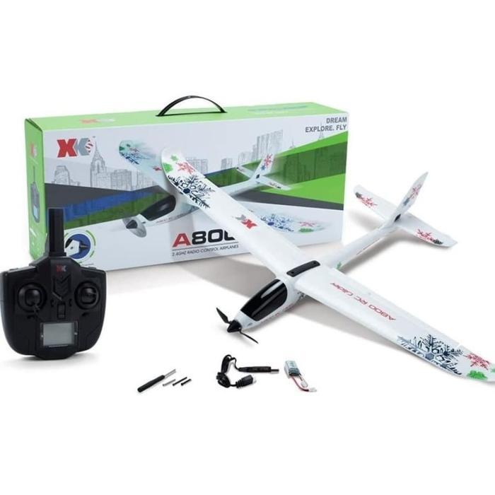 Hot Wheels - Wl Xk-A800 Epo Fixed Wing 5Ch Glider Wingspan 780Mm Rc Pesawat Terbang