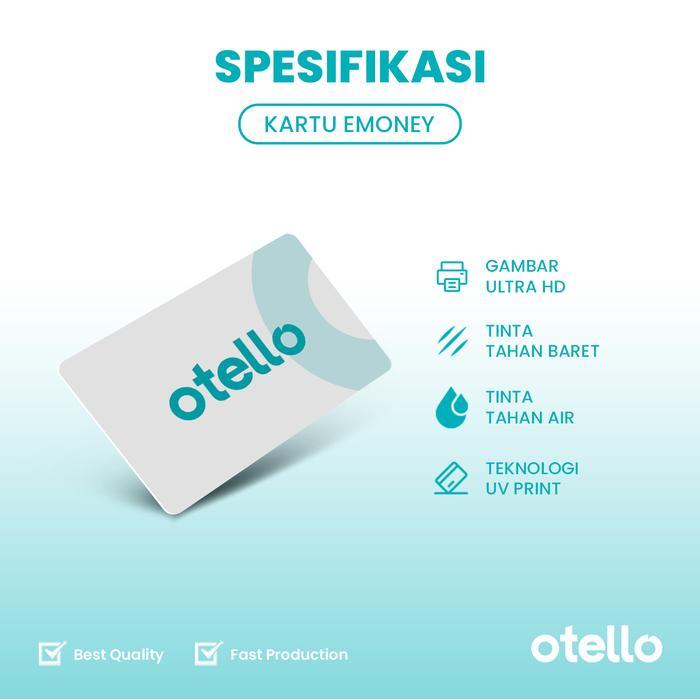 Kartu E-Money Custom Print Custom eMoney Cetak Foto Gambar eToll